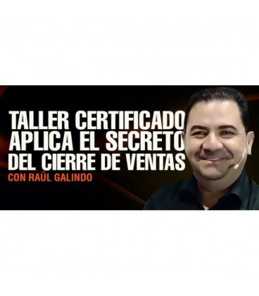 Taller Certificado Aplica el Secreto del Cierre de Ventas