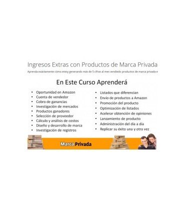 Ingresos Extras Con Productos de Marca Privada Amazon