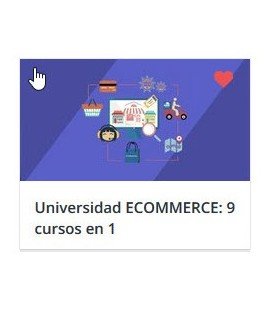 Universidad ECOMMERCE: 9 cursos en 1 [Crea tu TIENDA ONLINE]