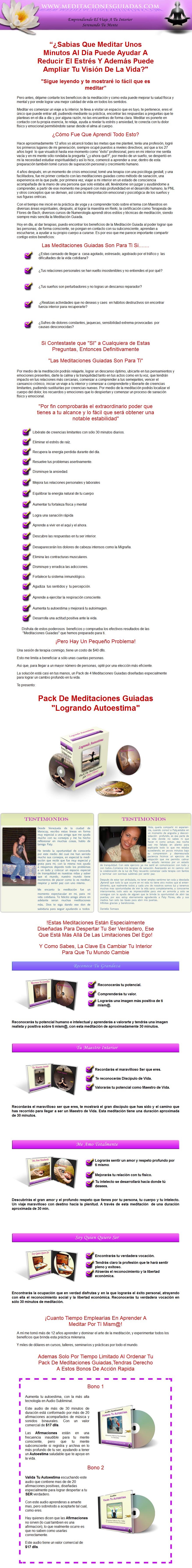 meditaciones guiadas logrando autoestima