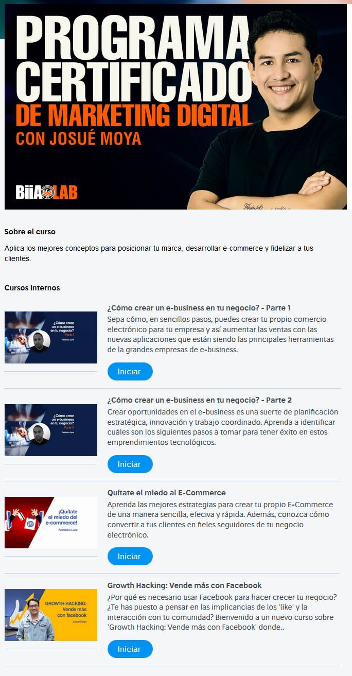 programa certificado de marketing digita